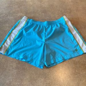 Womens Nike shorts size medium unlined with a drawstring